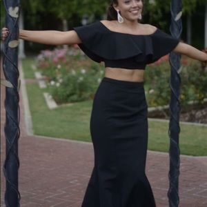 two piece Jovani prom/formal dress